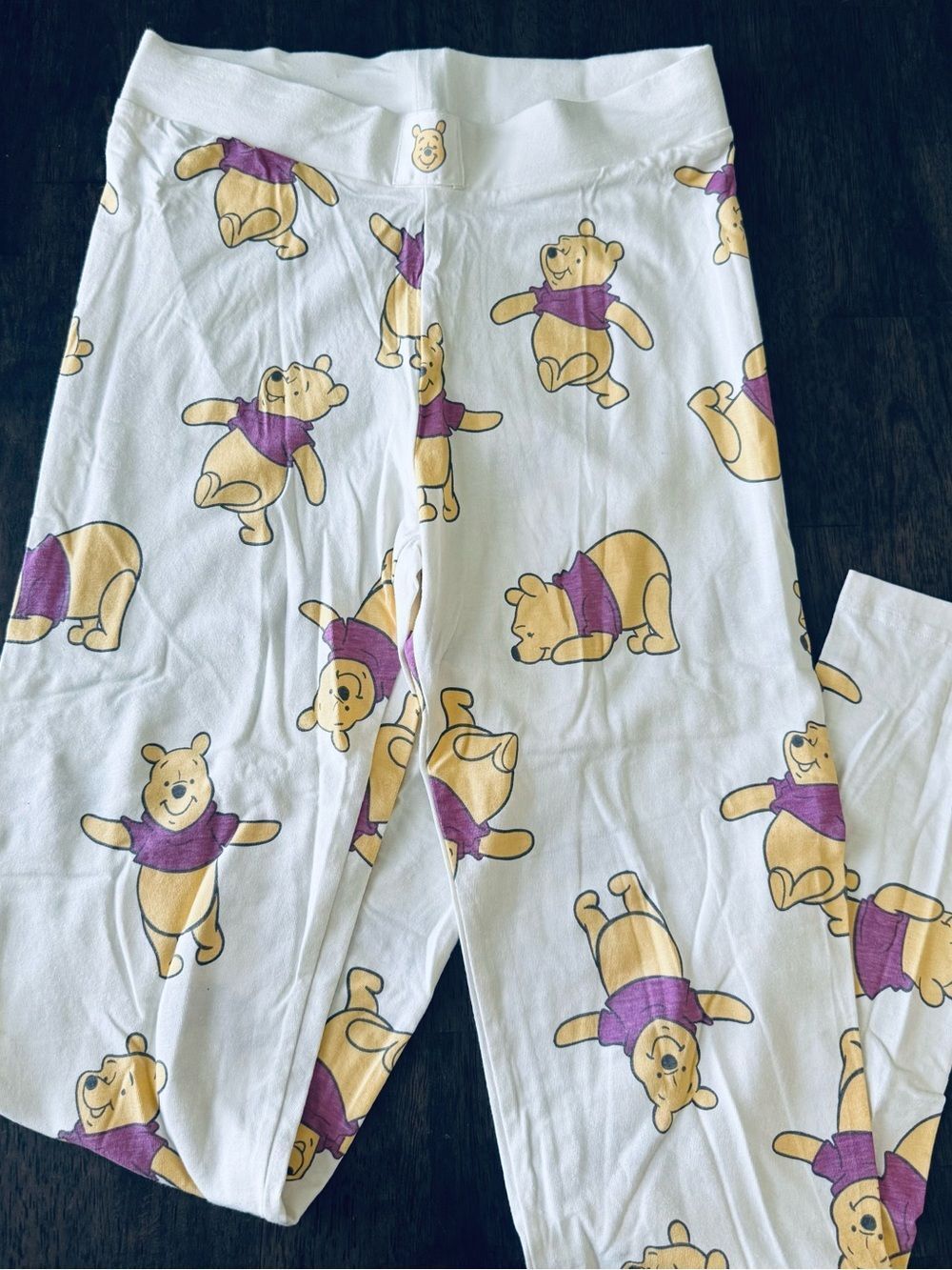 Winnie the Pooh Jogger PJ Pajama Lounge Pants S